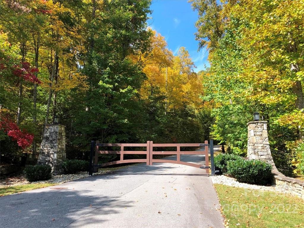 Gated entrance at Mountain Watch - 30 Cadillac Pointe, Waynesville