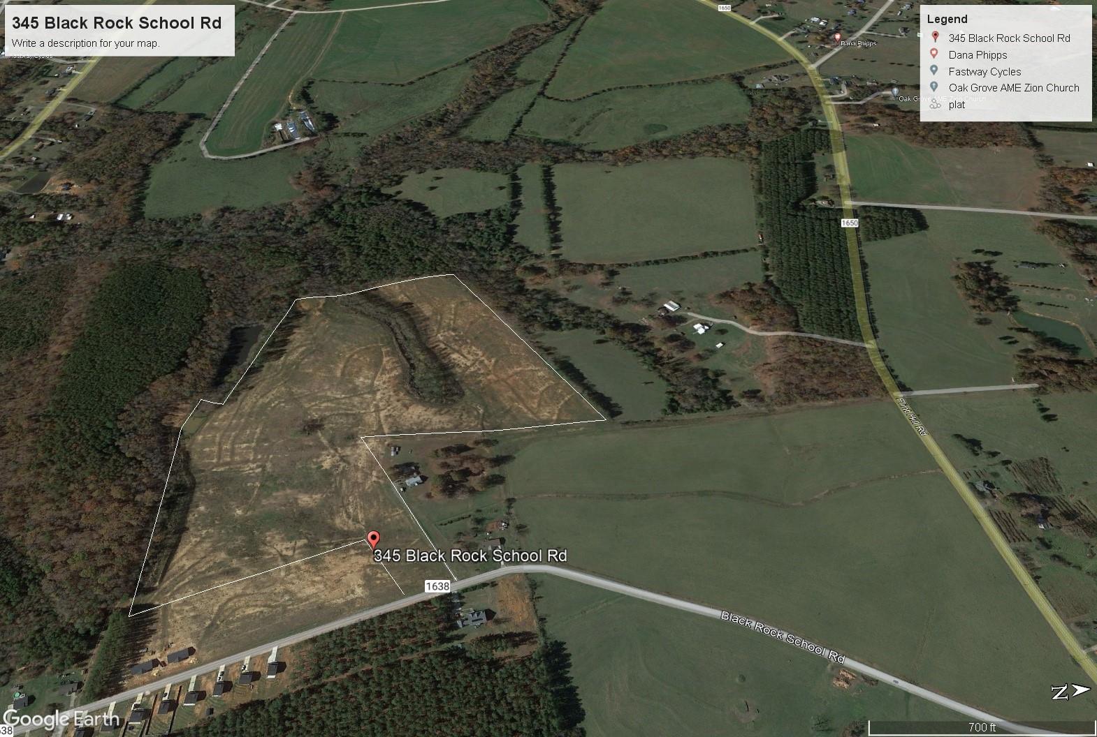 Acreage at 345A Black Rock School Road, Cherryville