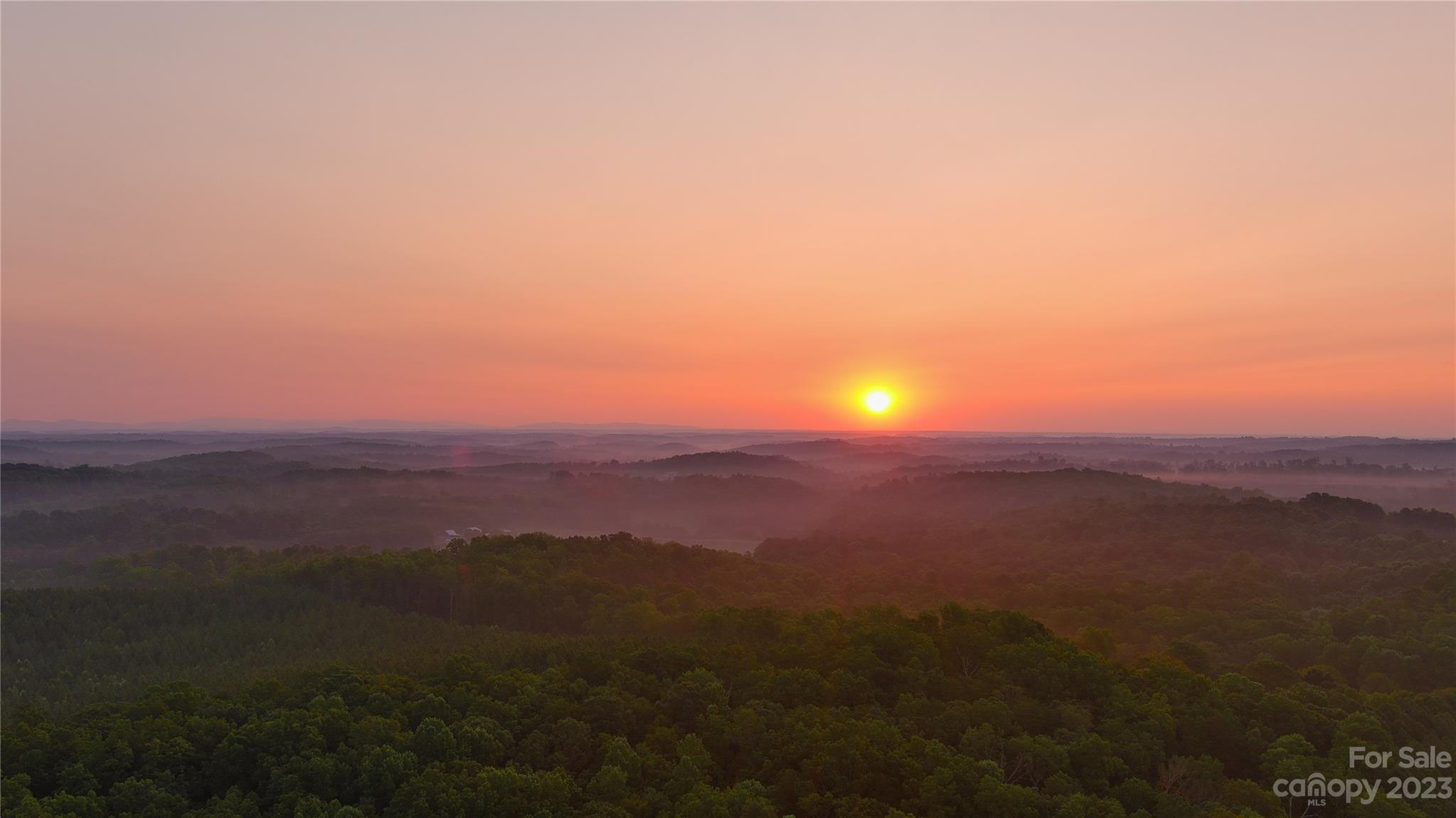 Sunrise over parts of the property - 0 Fox Mountain Road, Columbus