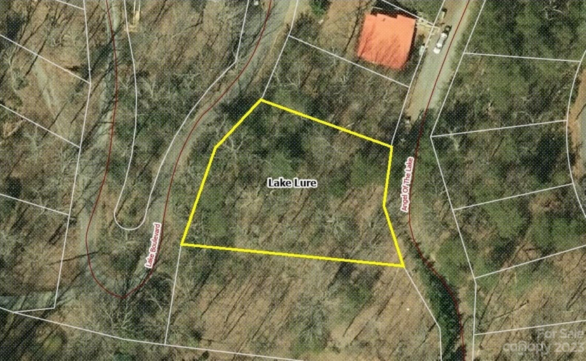 Aerial GIS Photo - 00 Angel of the Lake Drive, Lake Lure
