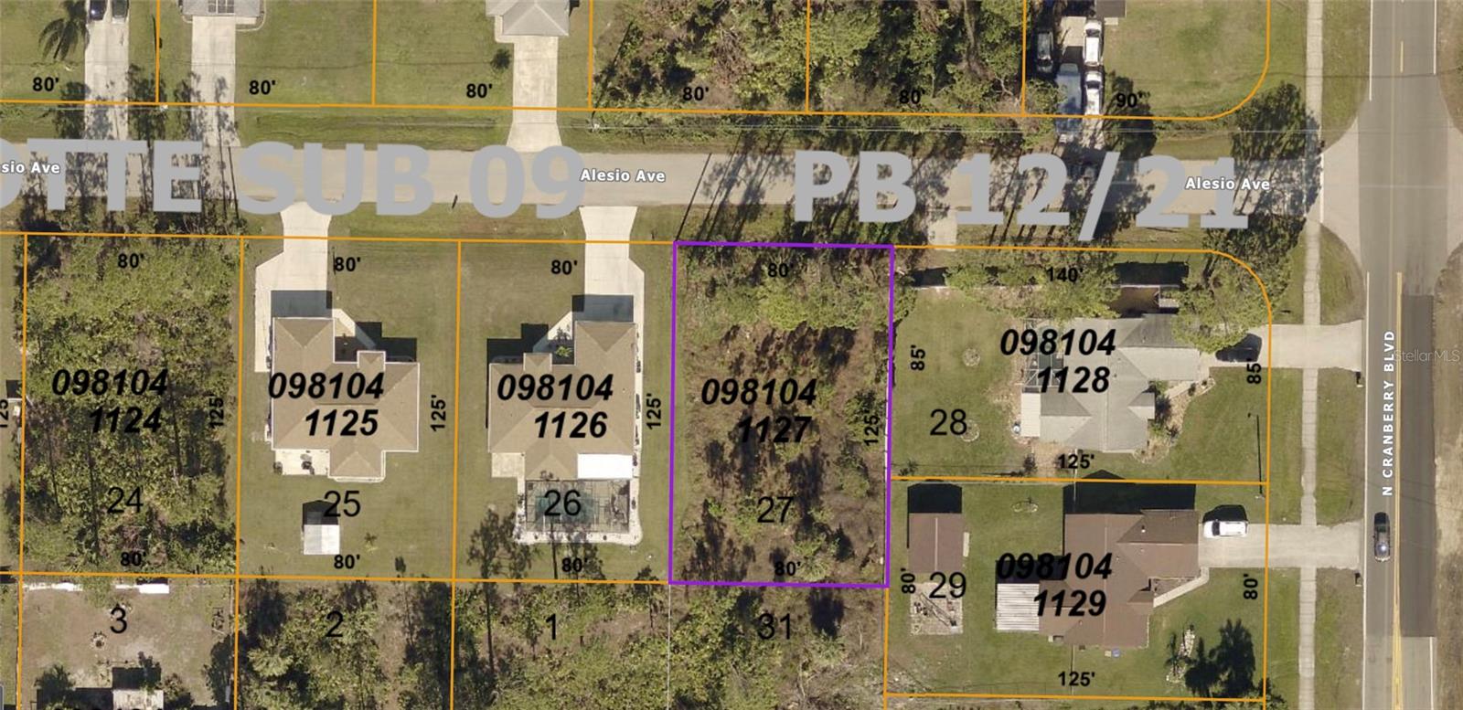 LOT 27 ALESIO AVE