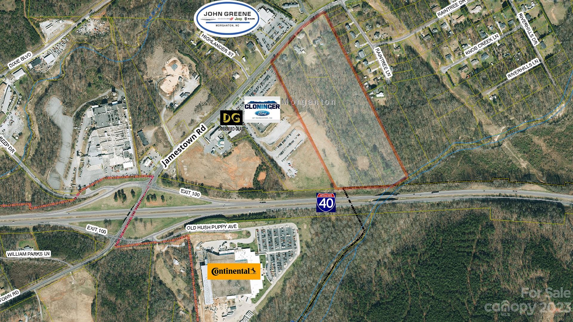 Unimproved Commercial at 913 Jamestown Road, Morganton, photo 2 of 10