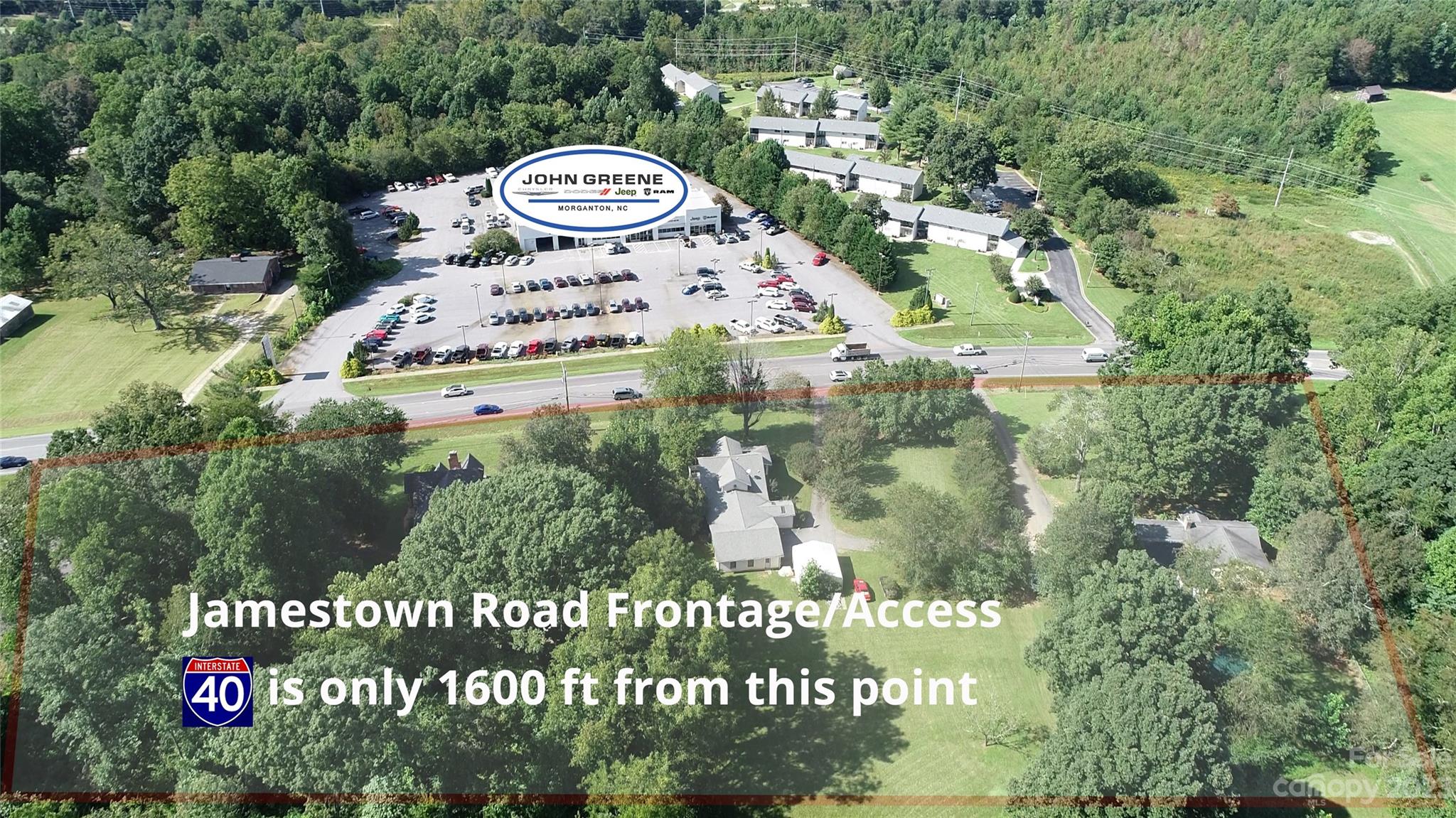Unimproved Commercial at 913 Jamestown Road, Morganton, photo 3 of 10