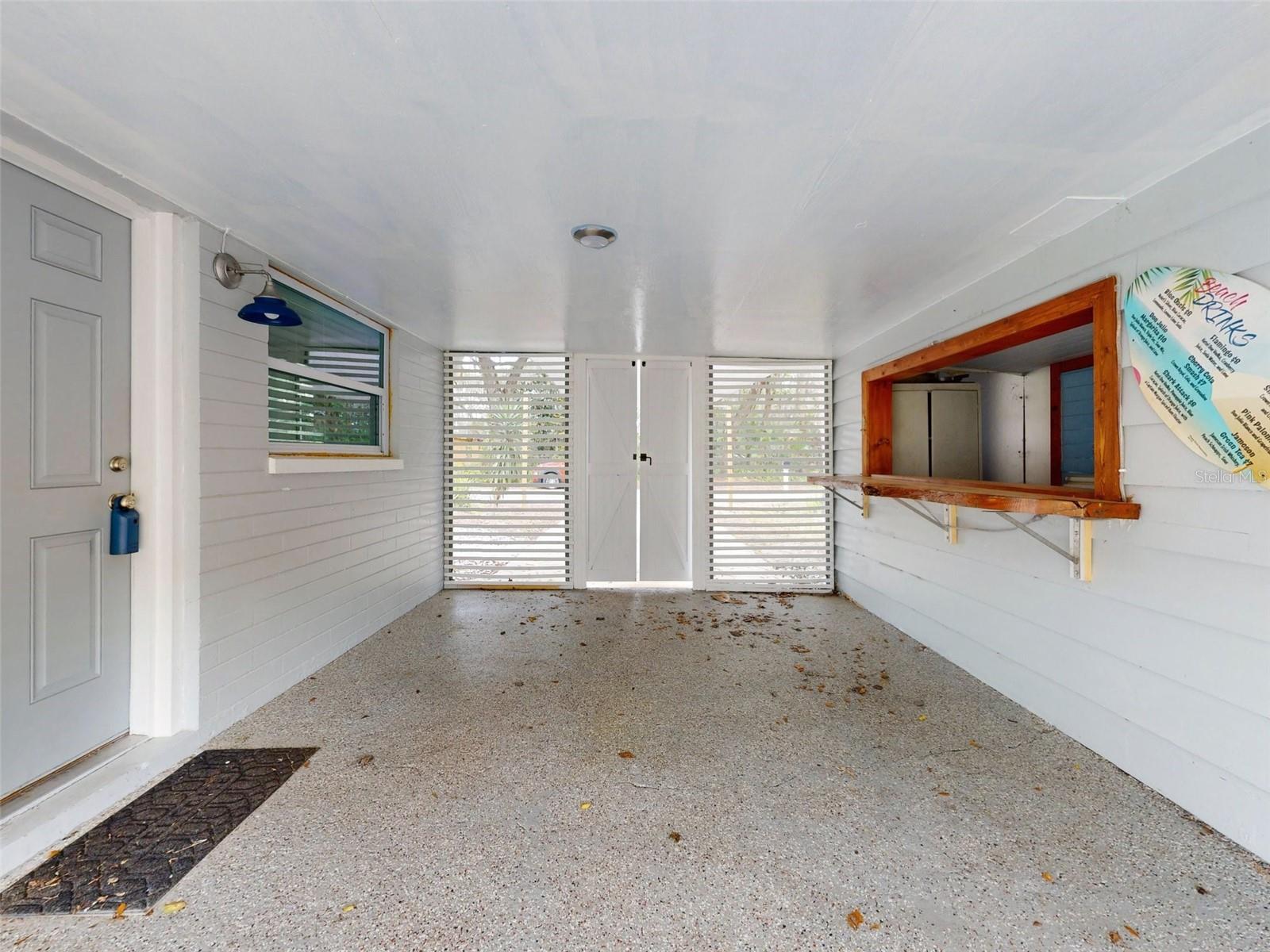 Carport Entrance - 104 FRAN DR, NEW SMYRNA BEACH