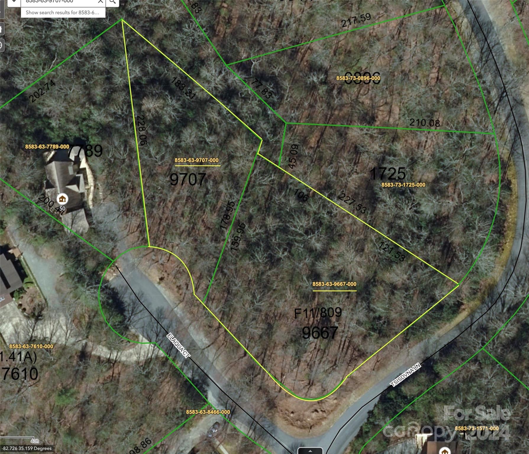 Approximately 1.18 acres that was originally 3 lots. - TBD Elaqua Court, Brevard