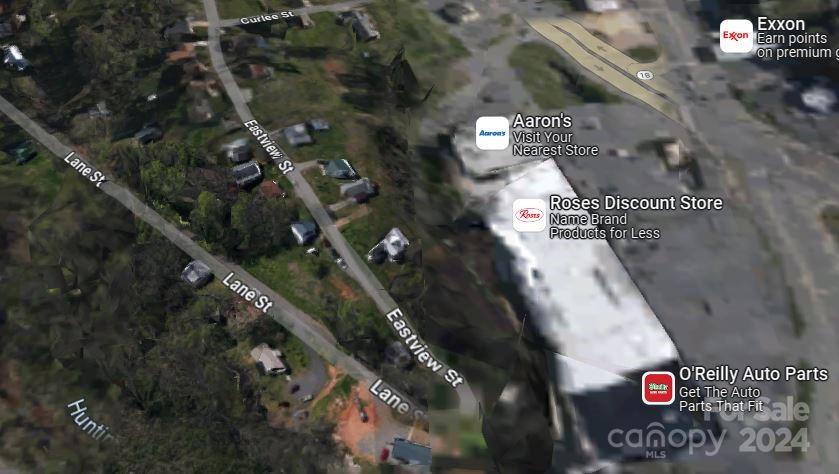 located behind Rose;s store - Lot 3 Lane Street, Morganton