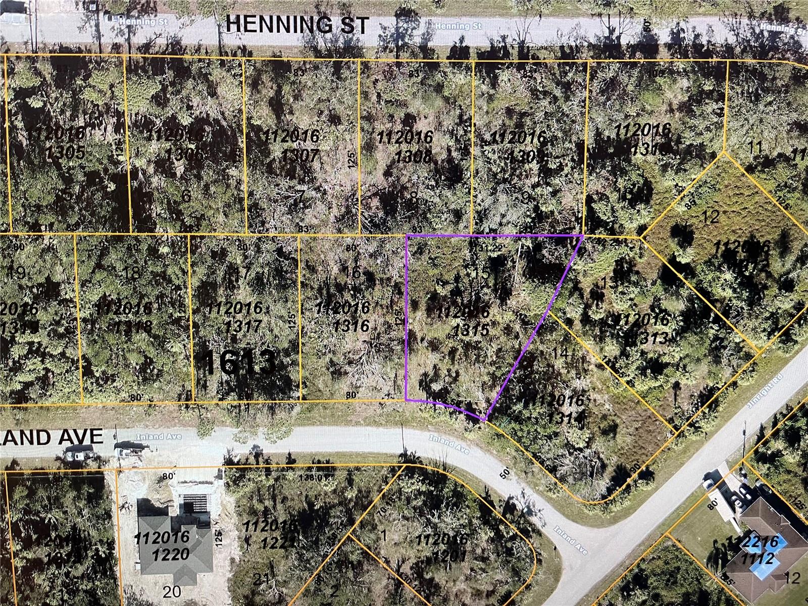 LOT 15 INLAND AVE