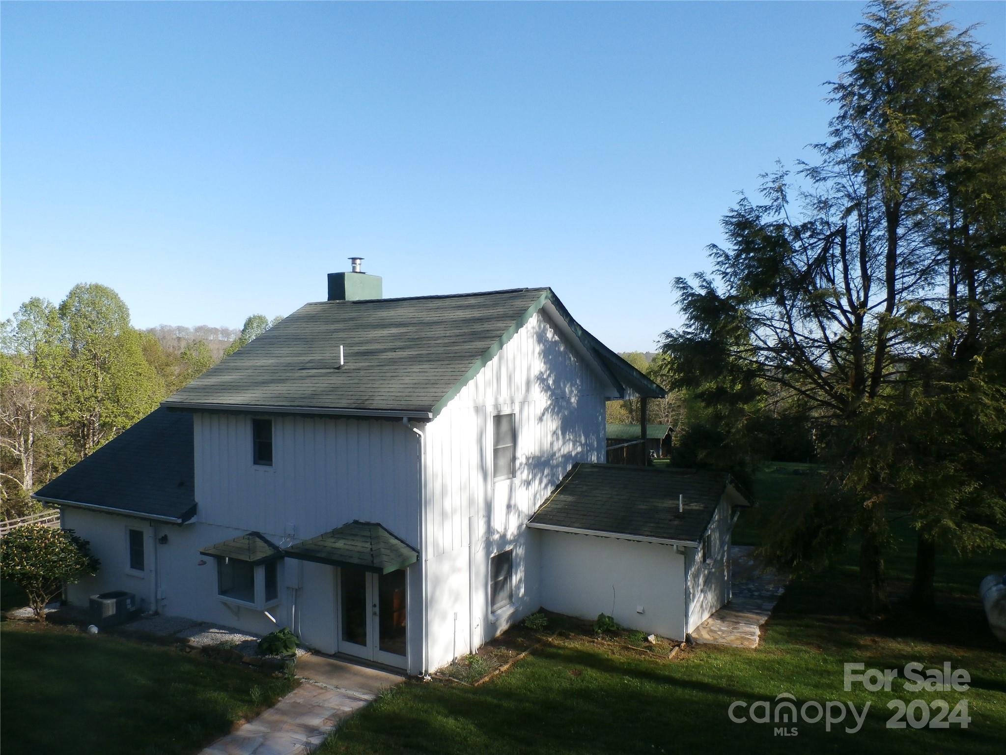 back view of house - 288 Firetower Road, Spruce Pine