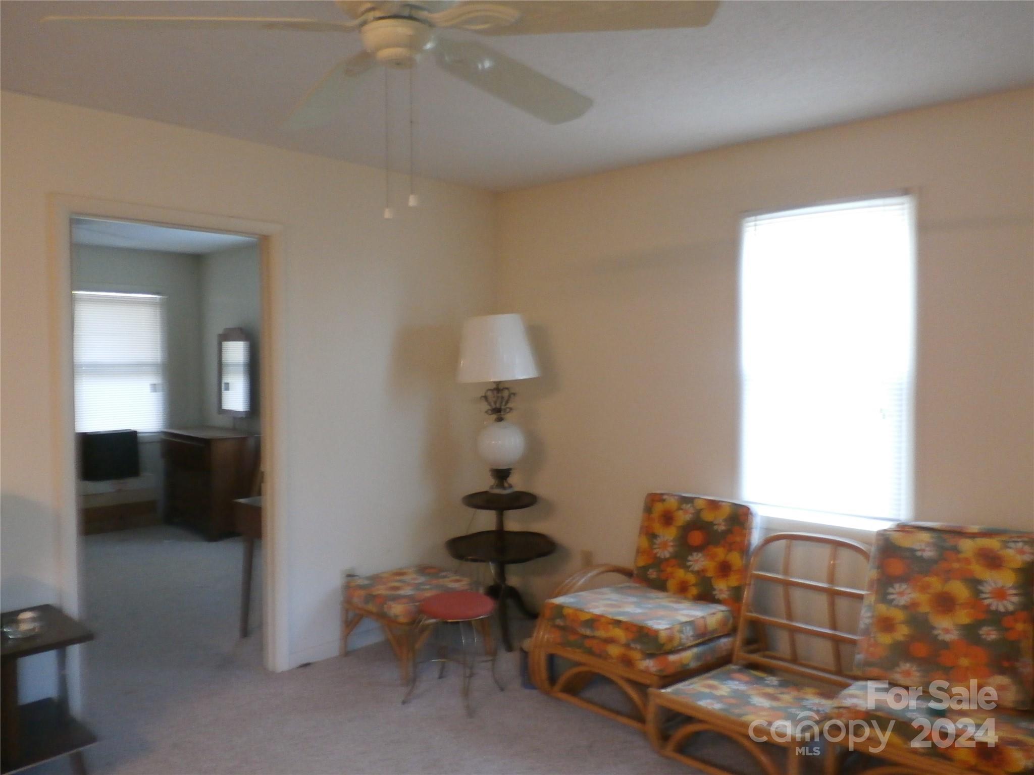 apartment living room - 288 Firetower Road, Spruce Pine