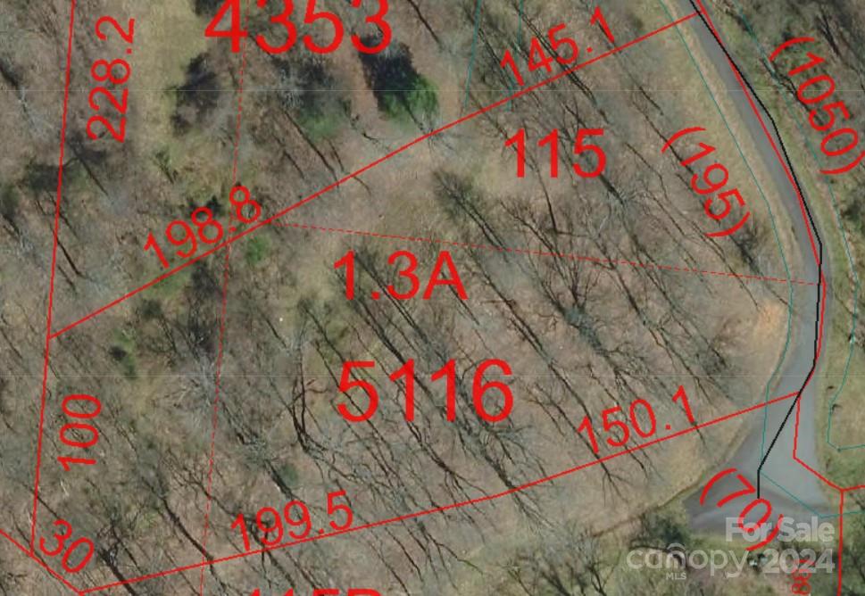 GIS Aerial - LOT 115 Campbell Mountain Drive, Waynesville