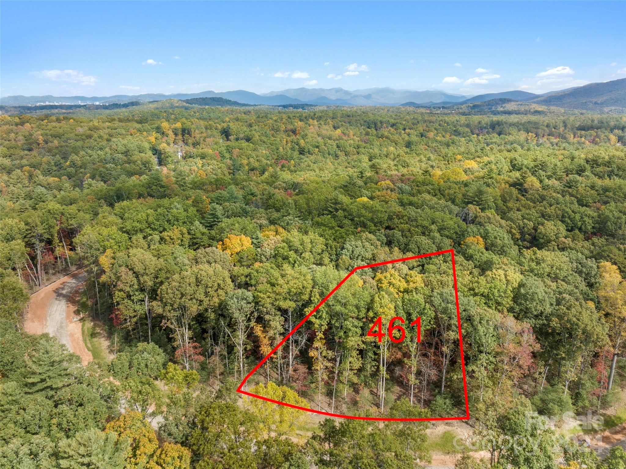 Lot at 167 Emerald Necklace Drive, Asheville