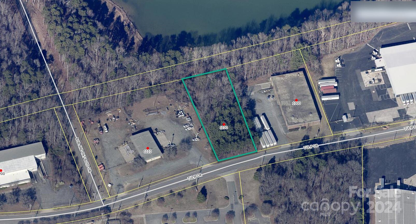 Unimproved Commercial at 1100 Tulip Drive, Gastonia, photo 2 of 9