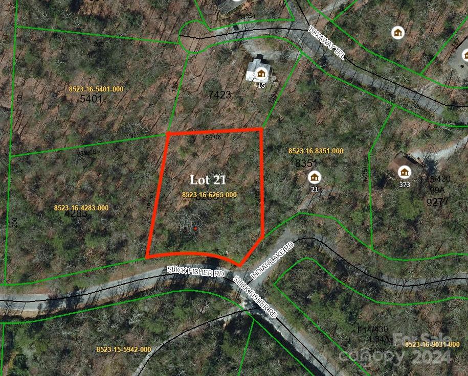 Lot at TBD Indian Lake Road, Lake Toxaway