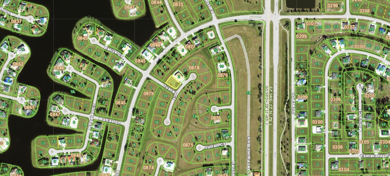 Land at 16269 JUAREZ CIR, PUNTA GORDA, photo 3 of 3
