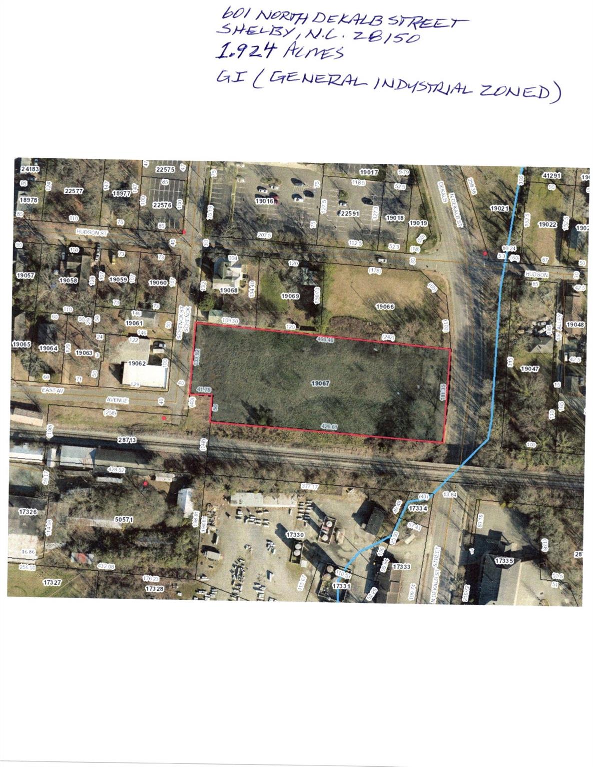Unimproved Commercial at 601 N DeKalb Street, Shelby, photo 10 of 13