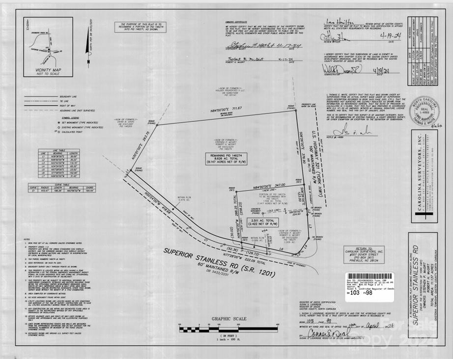 Unimproved Commercial at TBD York Highway, Gastonia, photo 4 of 4