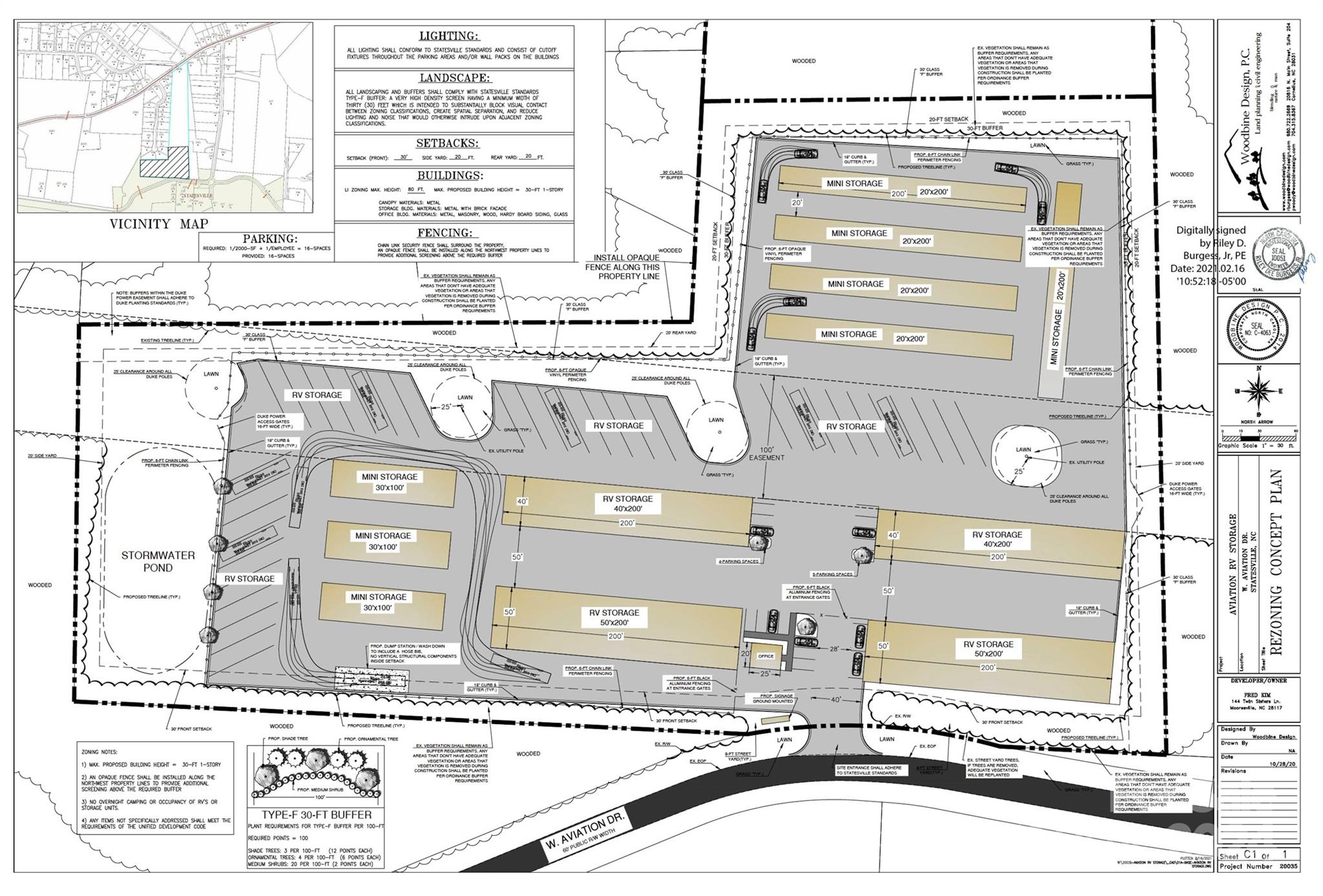 Unimproved Commercial at 130 Aviation Drive, Statesville, photo 2 of 9