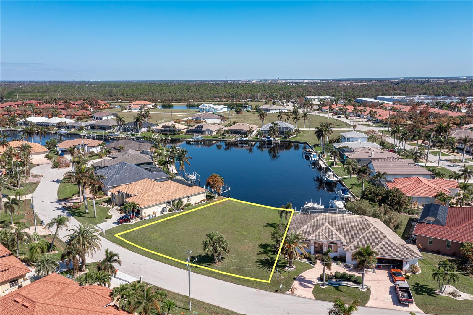 Land at 3628 LICATA CT, PUNTA GORDA, photo 6 of 17