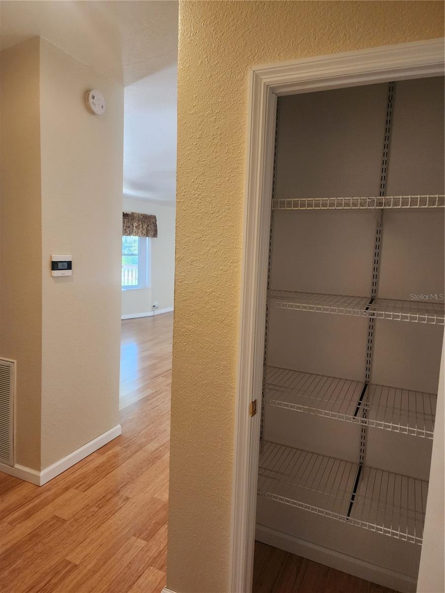 LINEN CLOSET FOR THE GUEST BATH SIDE OF HOME - 14902 ARRENA RD, WINTER GARDEN