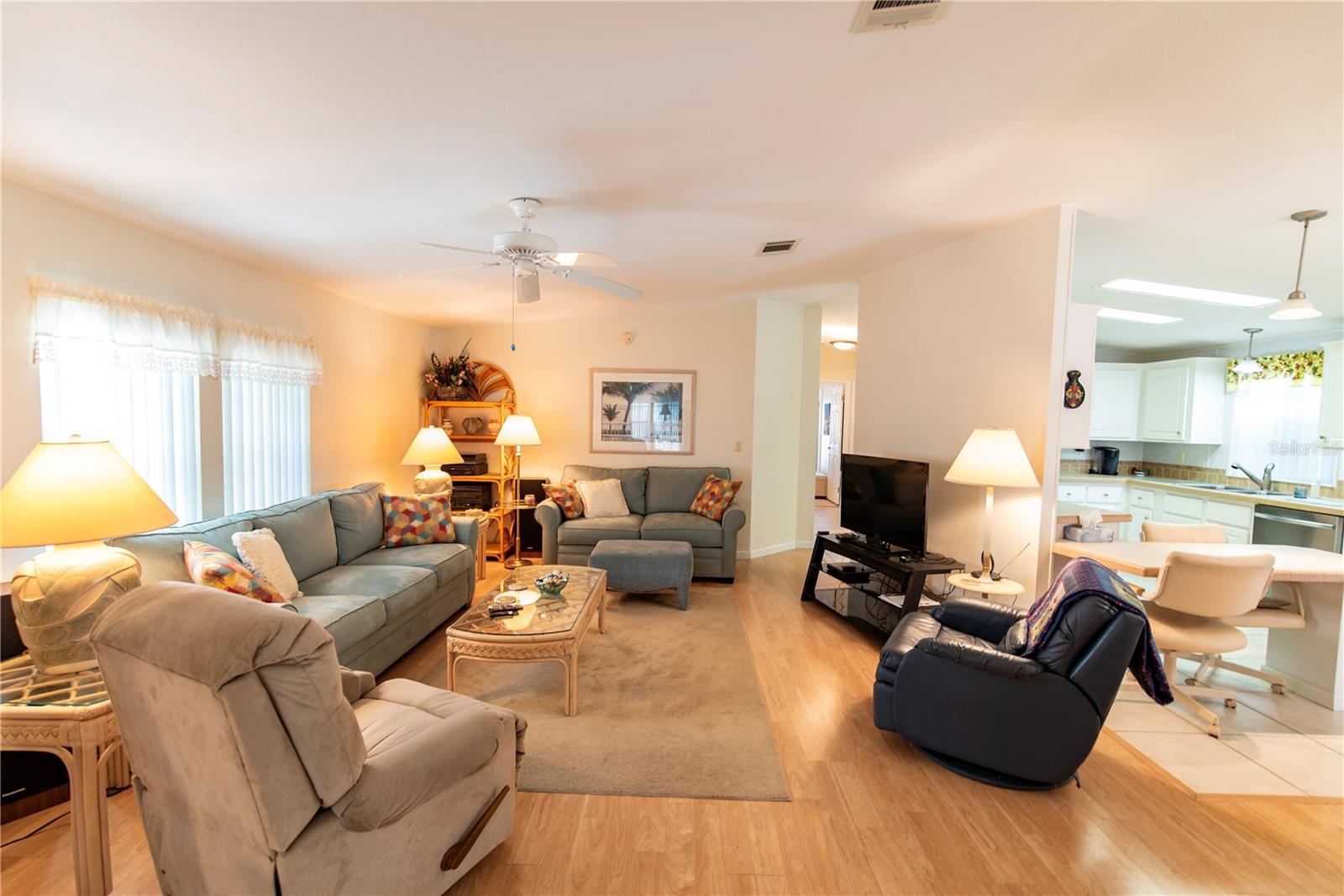 Living Area - 14 EMDEN CIR, PUNTA GORDA