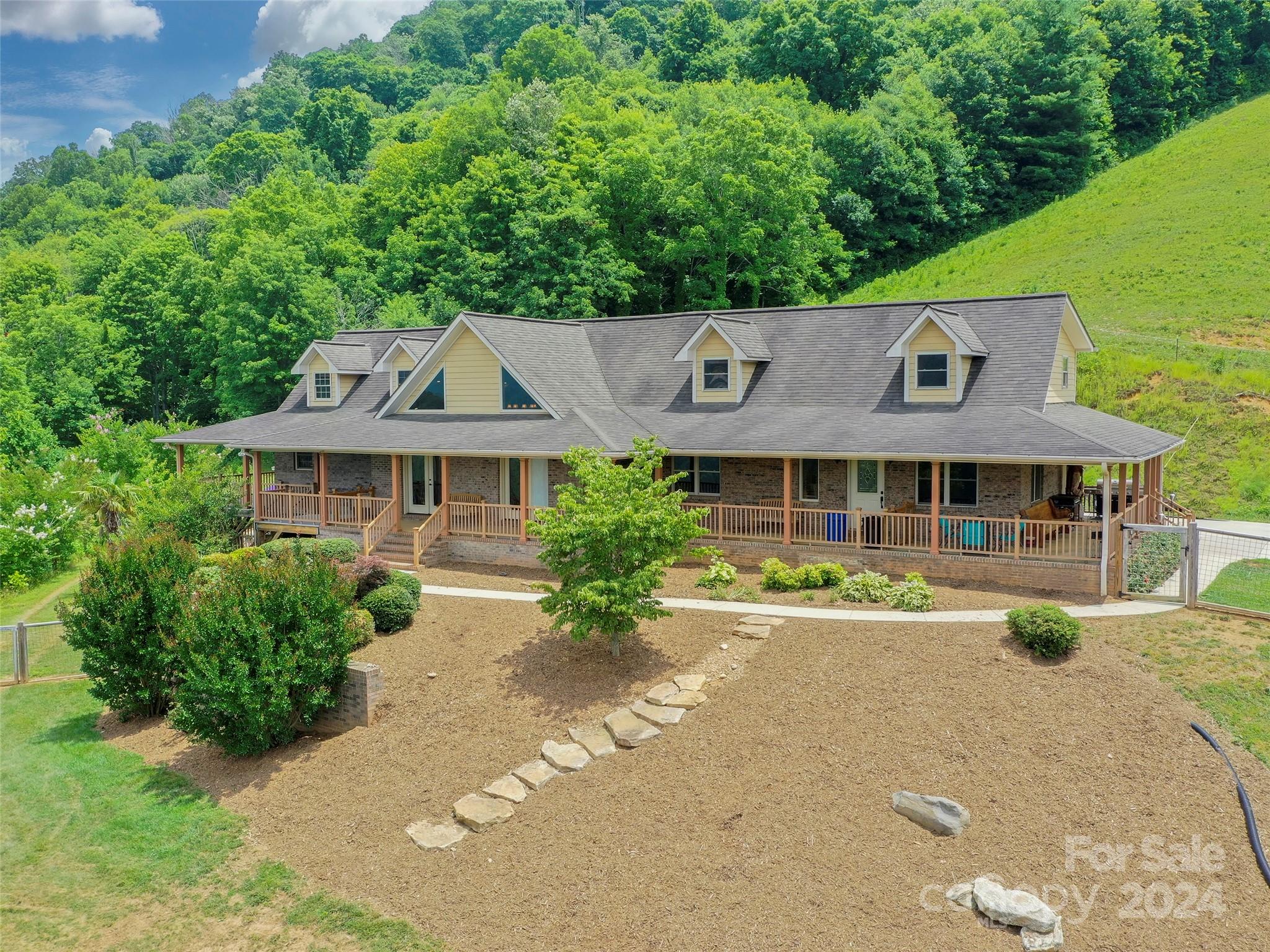 Single Family Residence at 317 Camp Branch Road, Clyde, photo 2 of 47