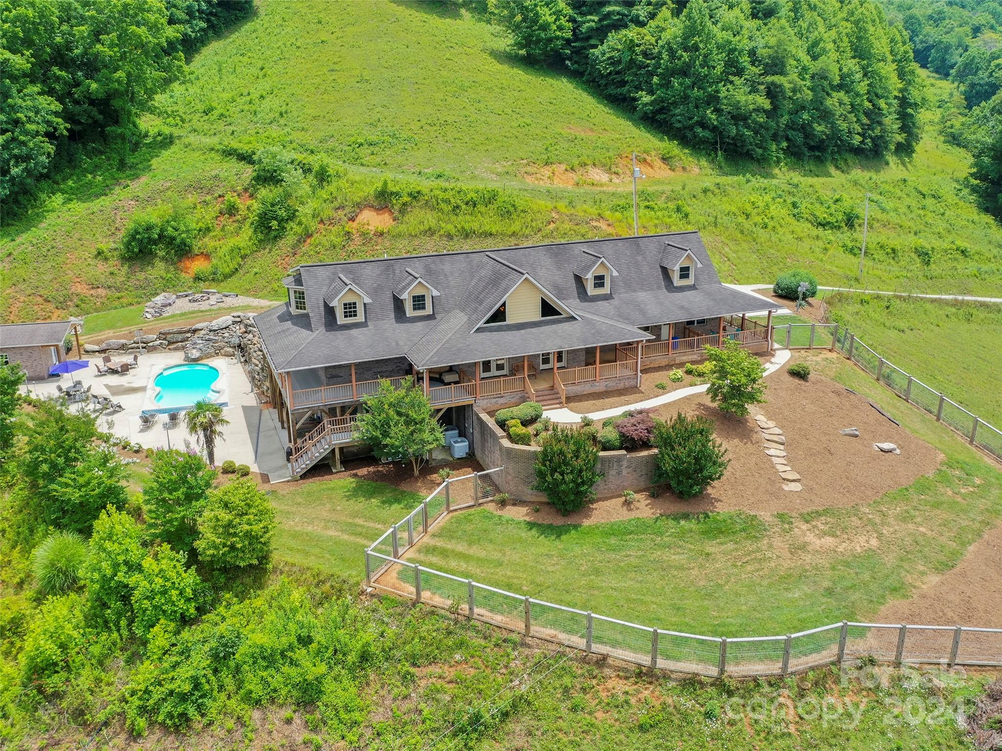 Single Family Residence at 317 Camp Branch Road, Clyde, photo 3 of 47