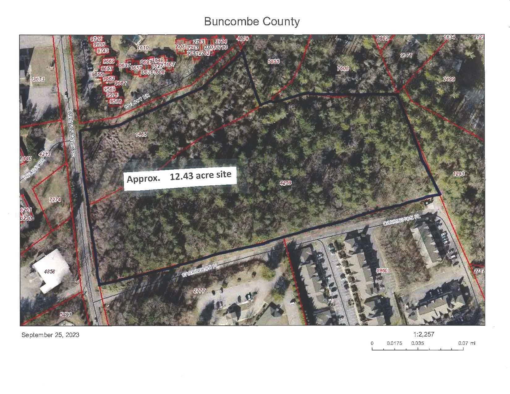 Unimproved Commercial at 3862 Sweeten Creek Road, Arden, photo 2 of 4