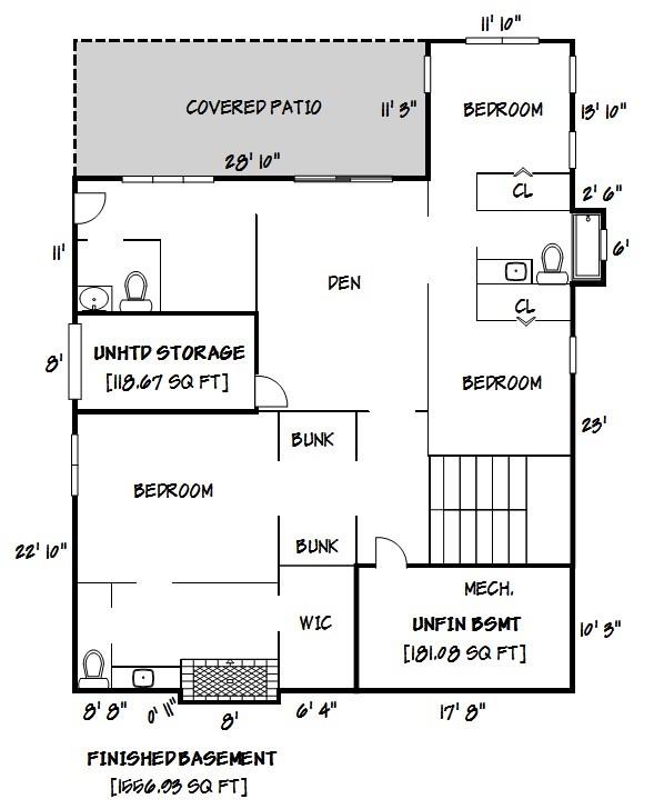 Measurements - 2349 Cornwallis Trail, Nebo