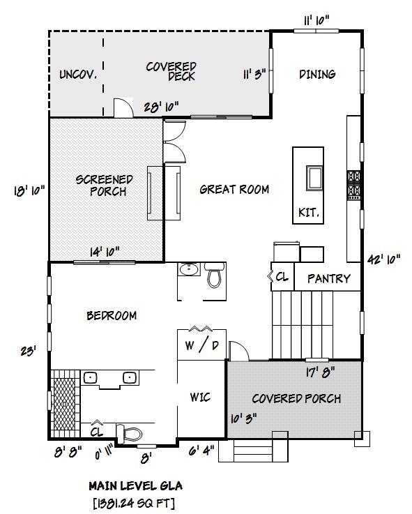Measurements - 2349 Cornwallis Trail, Nebo