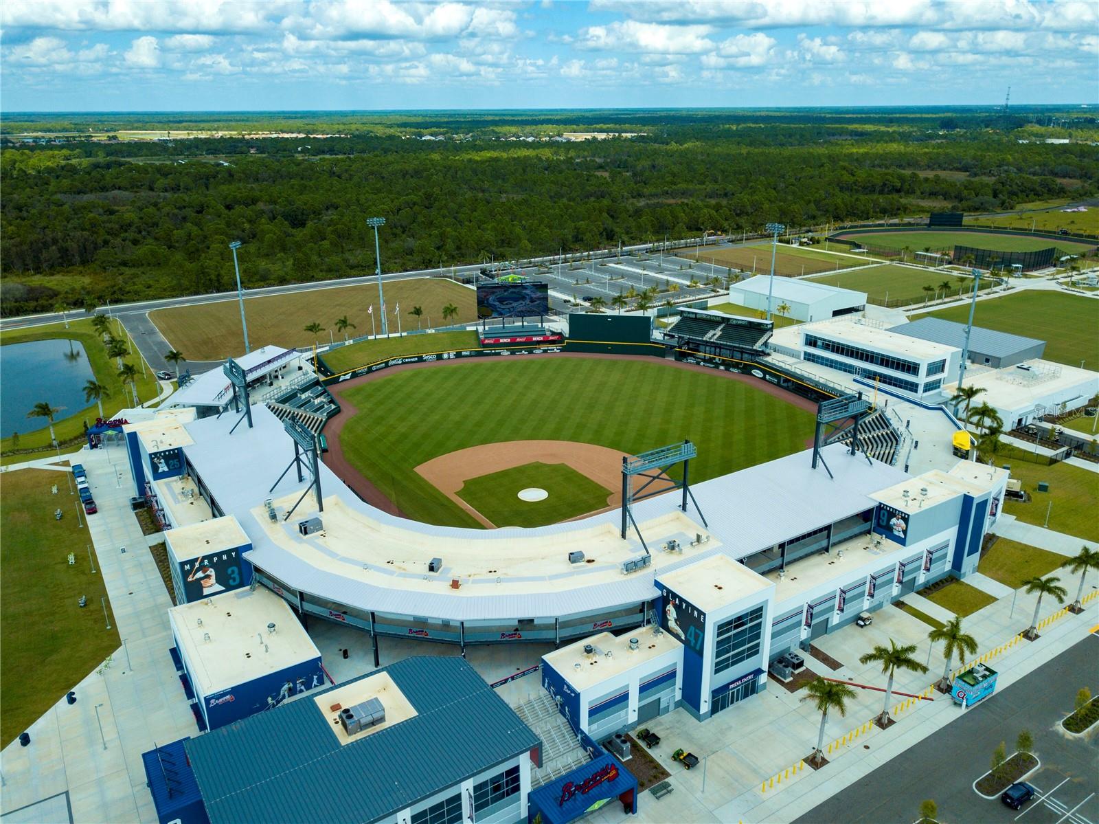 North Port Atlanta Braves Baseball Spring Training. Stadium - JASON ST, NORTH PORT