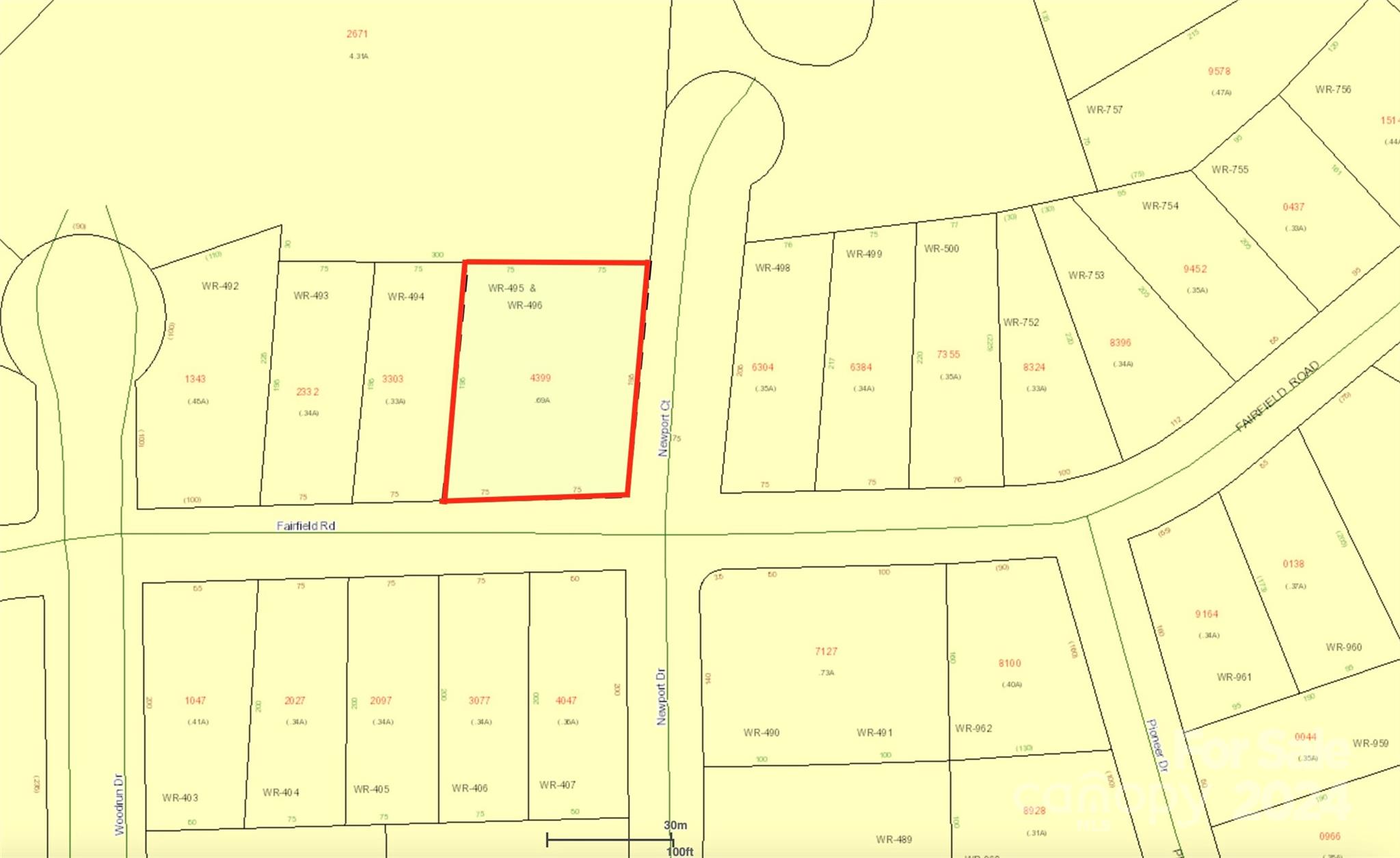 Lot at 1025 Fairfield Road, Mount Gilead, photo 2 of 12