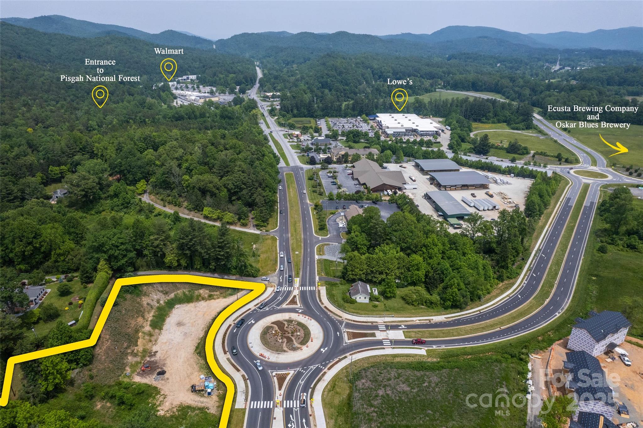Unimproved Commercial at TBD Asheville Highway, Brevard, photo 2 of 11