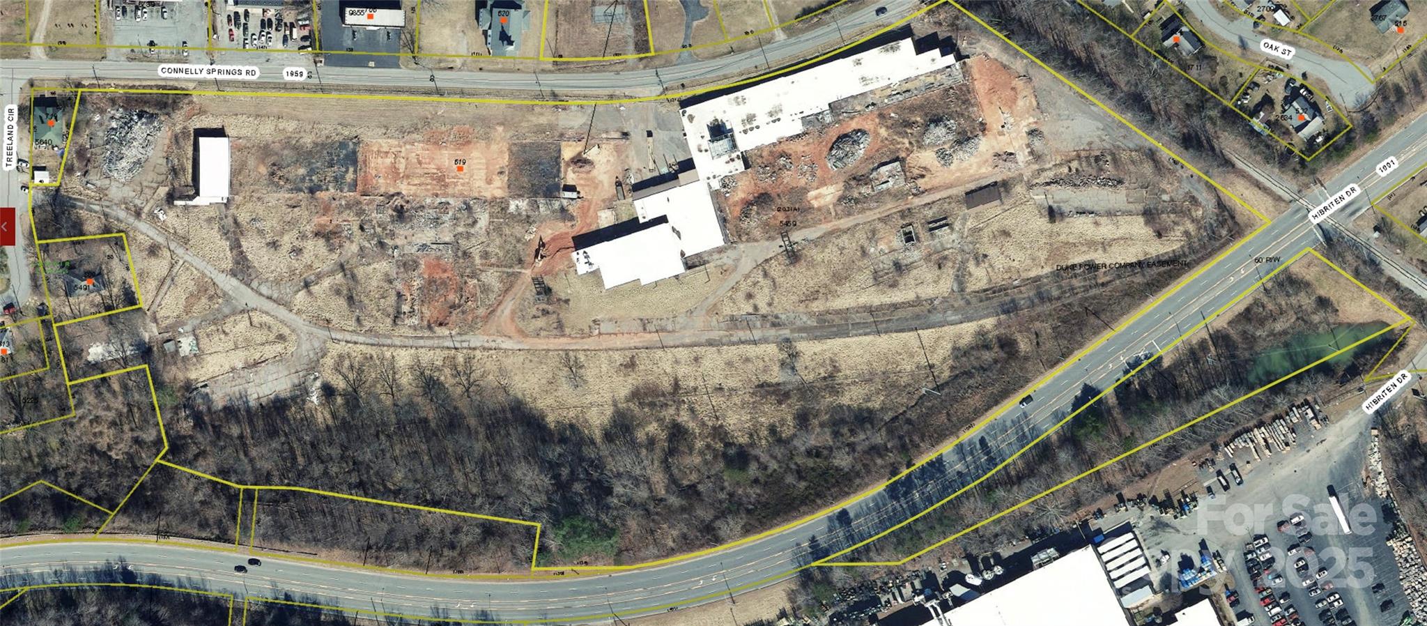 Aerial Map - 619 Connelly Springs Road SW, Lenoir