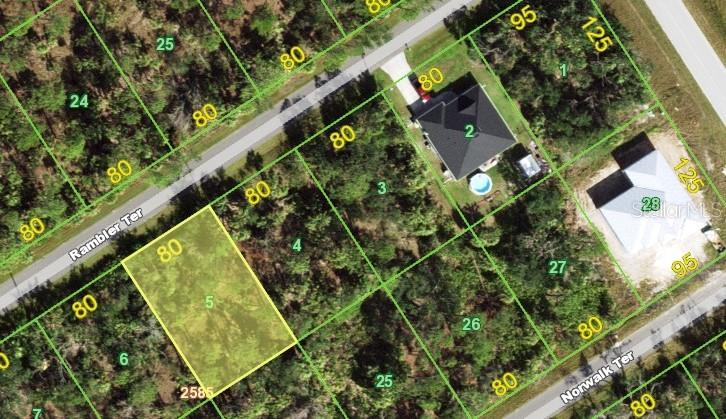 Land at 1432 RAMBLER TER, PORT CHARLOTTE, photo 2 of 4