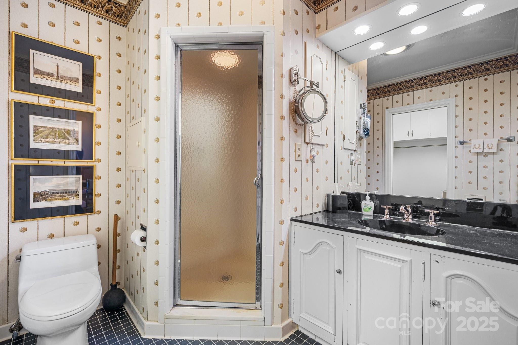 Primary Bath on Main Level - 135 Claron Place SE, Lenoir