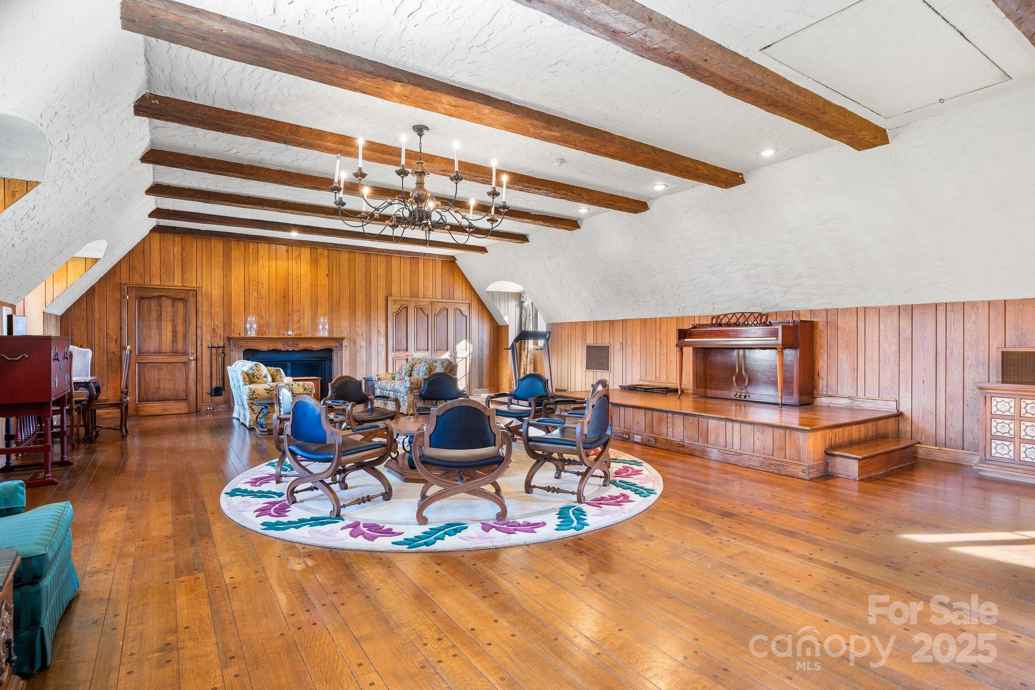 Exceptional Rec Room w/Stage, Mini Kitchen, Fireplace & Game Areas - 135 Claron Place SE, Lenoir