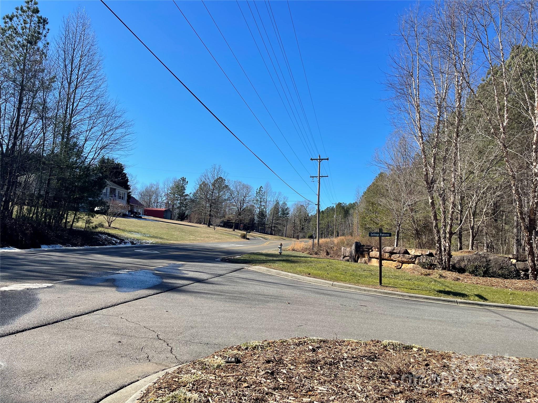 road leading into the development. - 109 Shortoff Trail, Valdese