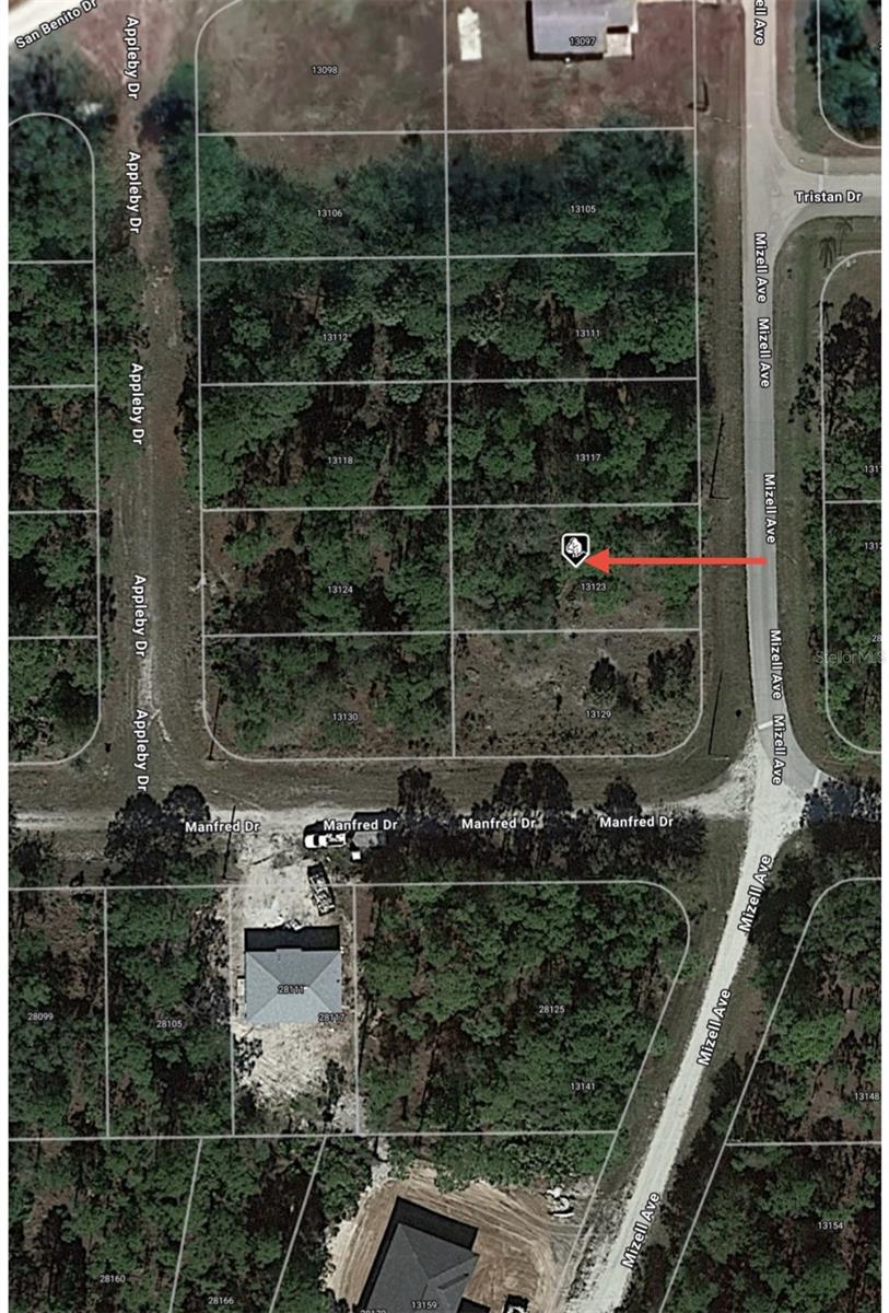 Land at 13123 MIZELL AVE, PUNTA GORDA, photo 2 of 8