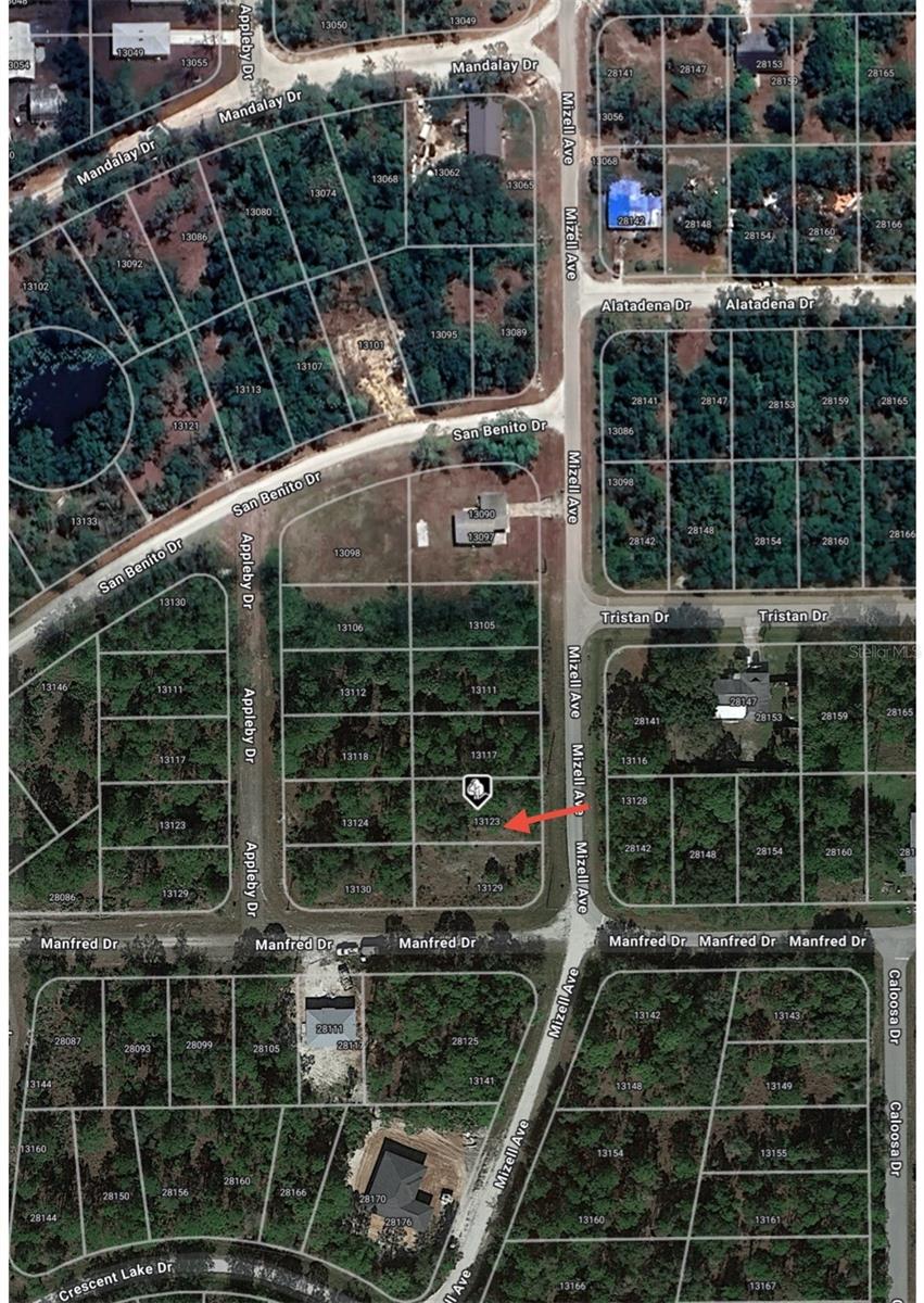 Land at 13123 MIZELL AVE, PUNTA GORDA, photo 3 of 8