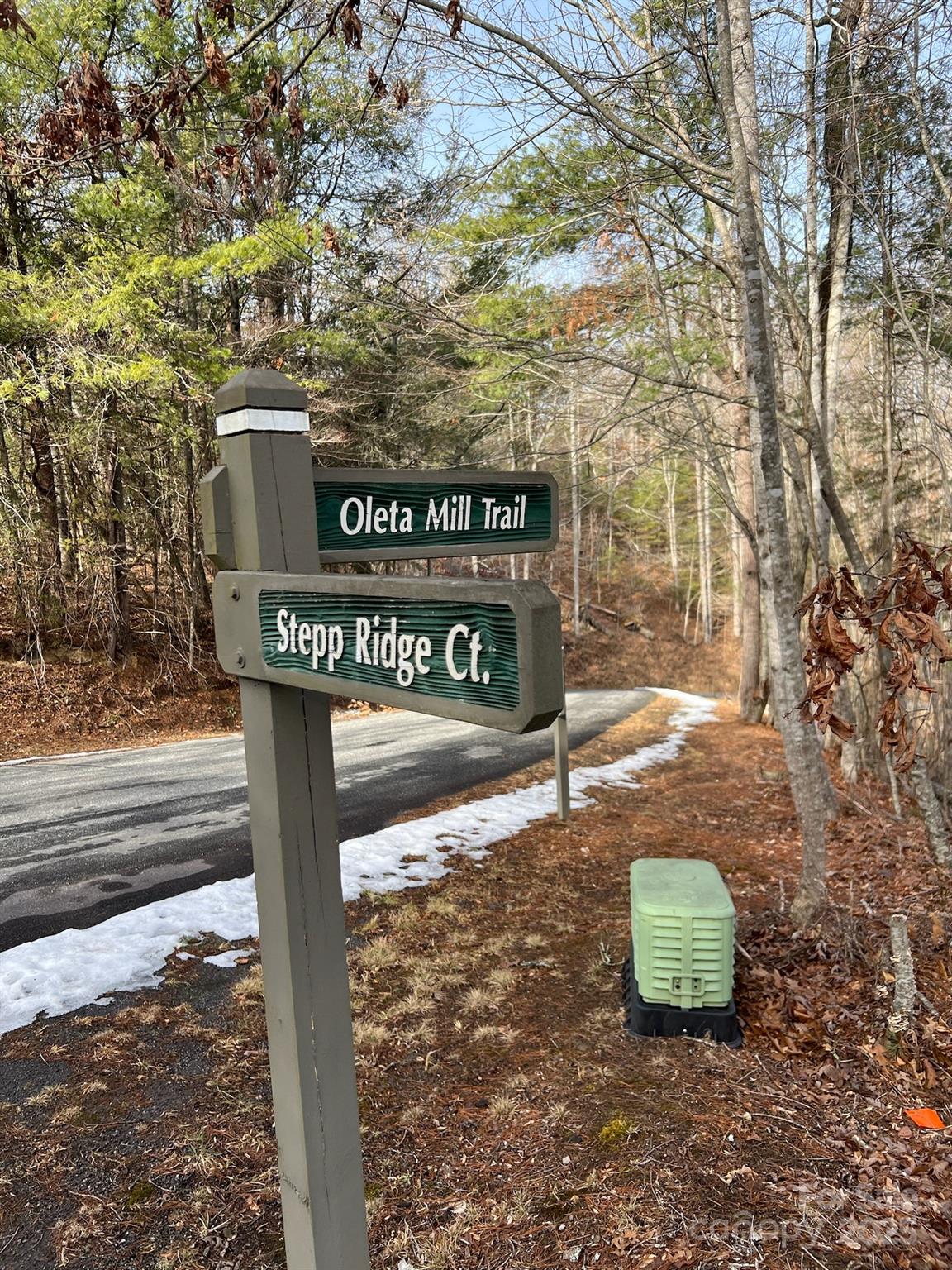 Lot is located at the intersection of Stepp Ridge and Oleta Mill - 0000 Stepp Ridge Court, Hendersonville