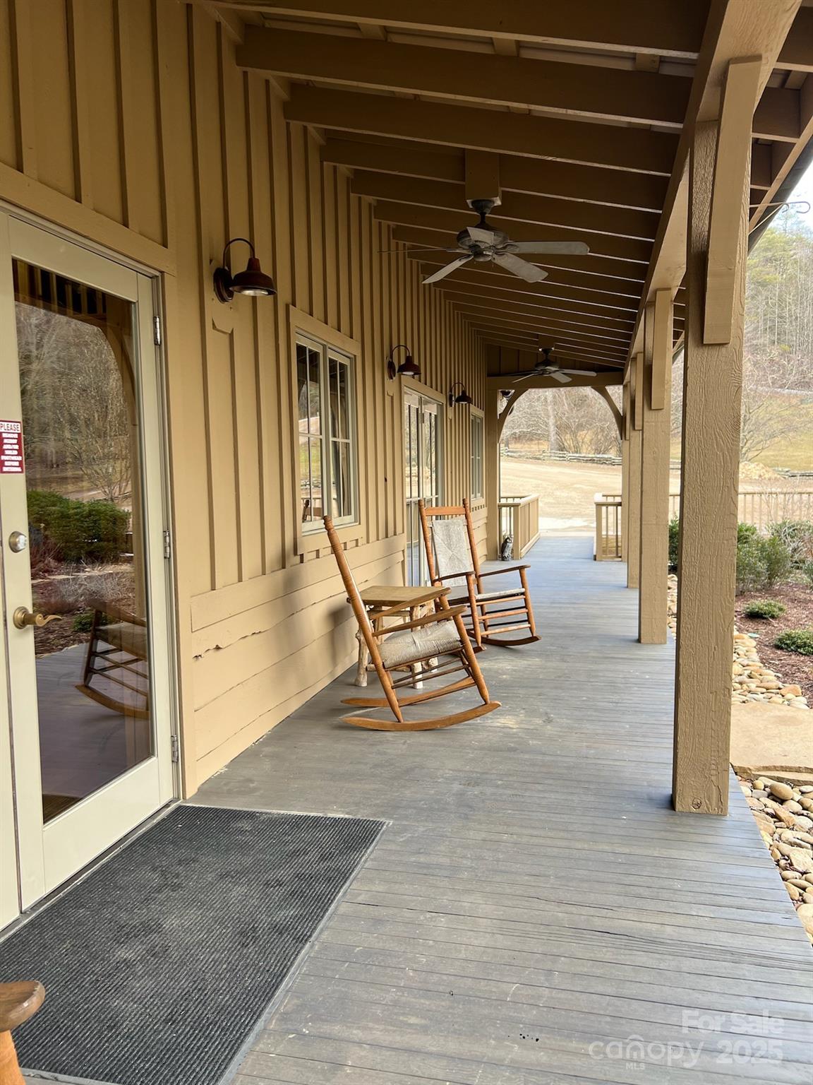 Community Clubhouse Front Porch - 0000 Stepp Ridge Court, Hendersonville