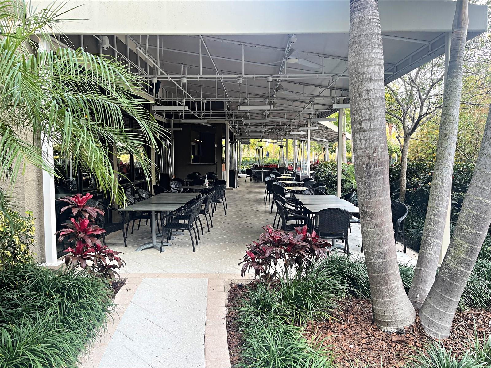 The Valencia Restaurant Outside Seating - 14501 GROVE RESORT AVE #3538, WINTER GARDEN