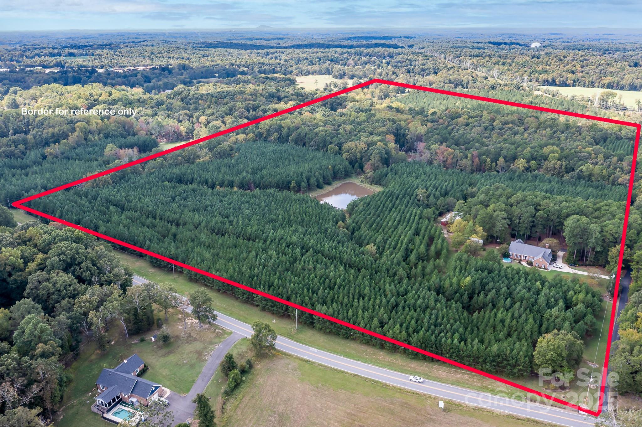 Lines are approximate, please refer to GIS. - 11001 Mount Holly Hntrsvlle Road, Huntersville