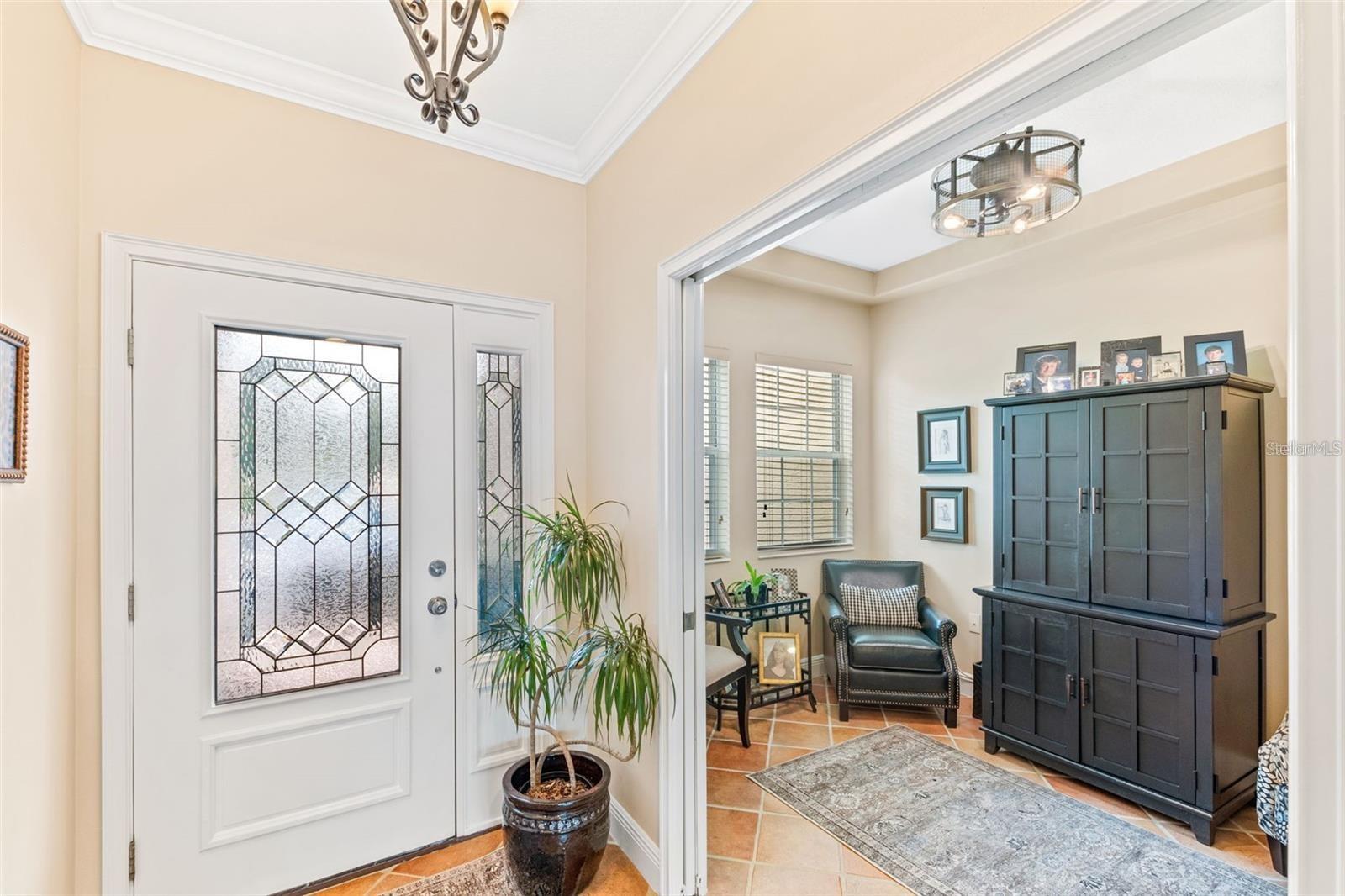 Entrance and flex room left of entryway - 50 PALM HARBOR PKWY #32, PALM COAST