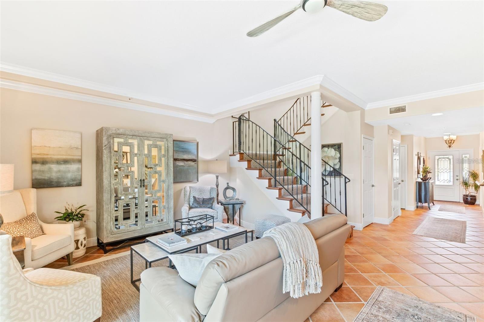 Living room - 50 PALM HARBOR PKWY #32, PALM COAST