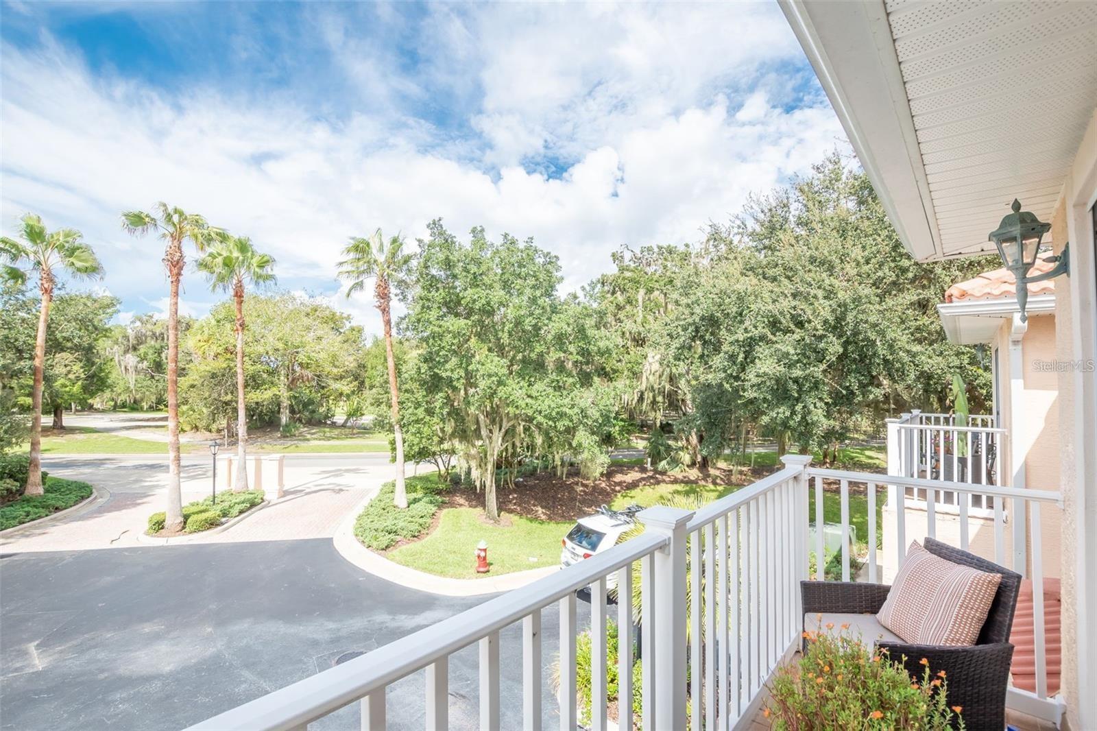 View from guest room 1 - 50 PALM HARBOR PKWY #32, PALM COAST