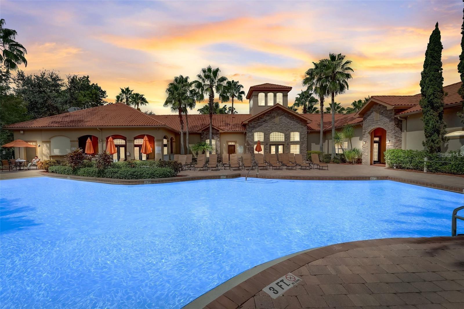 Resort Pool - 8010 TUSCANY WAY #5301, DAVENPORT