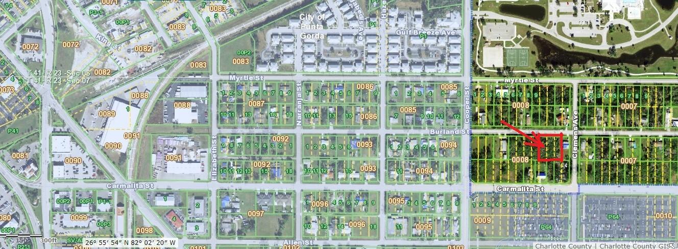 Land at 721 BURLAND ST, PUNTA GORDA, photo 2 of 2