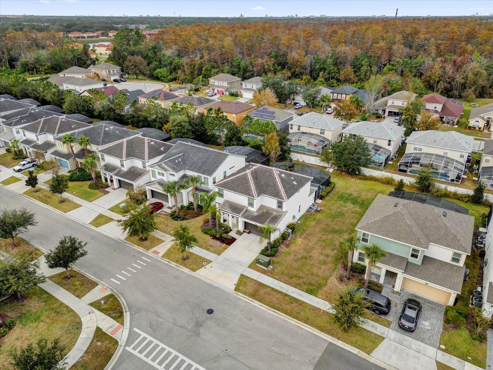 Aerial view - 4501 MONADO DR, KISSIMMEE