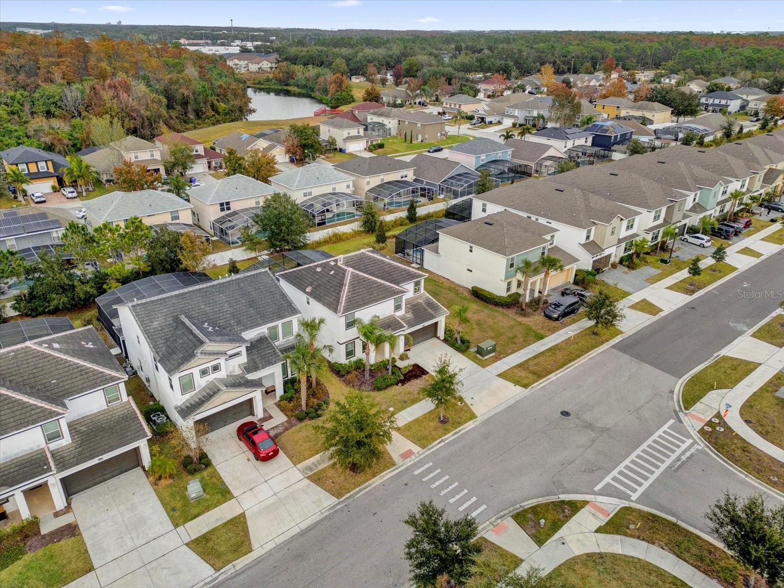 Aerial view - 4501 MONADO DR, KISSIMMEE